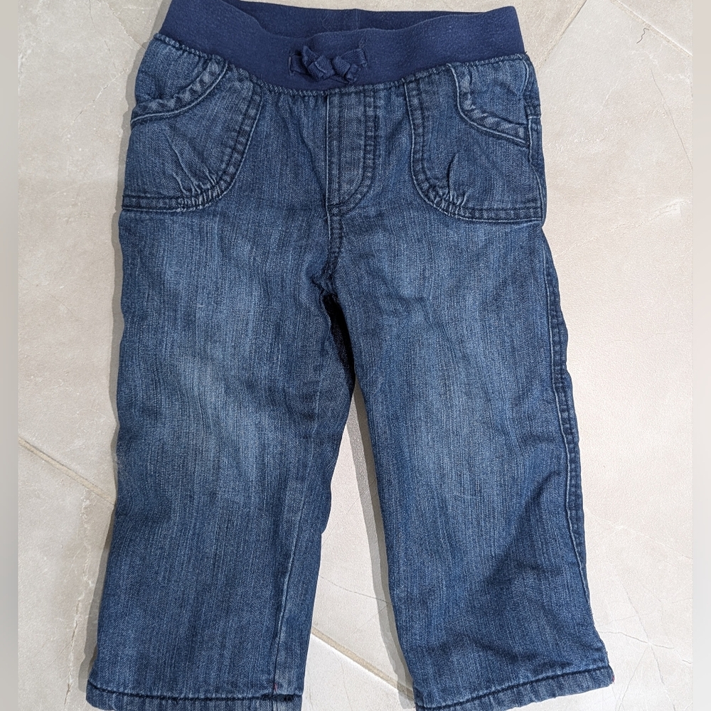 5/$35 Old Navy fleece lined jeans 18-24 months